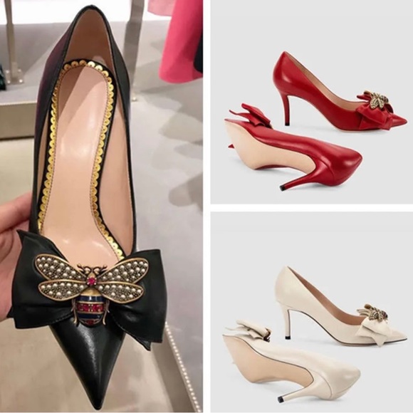 Big Bee Pointed Toe Heel - Picture 1 of 6